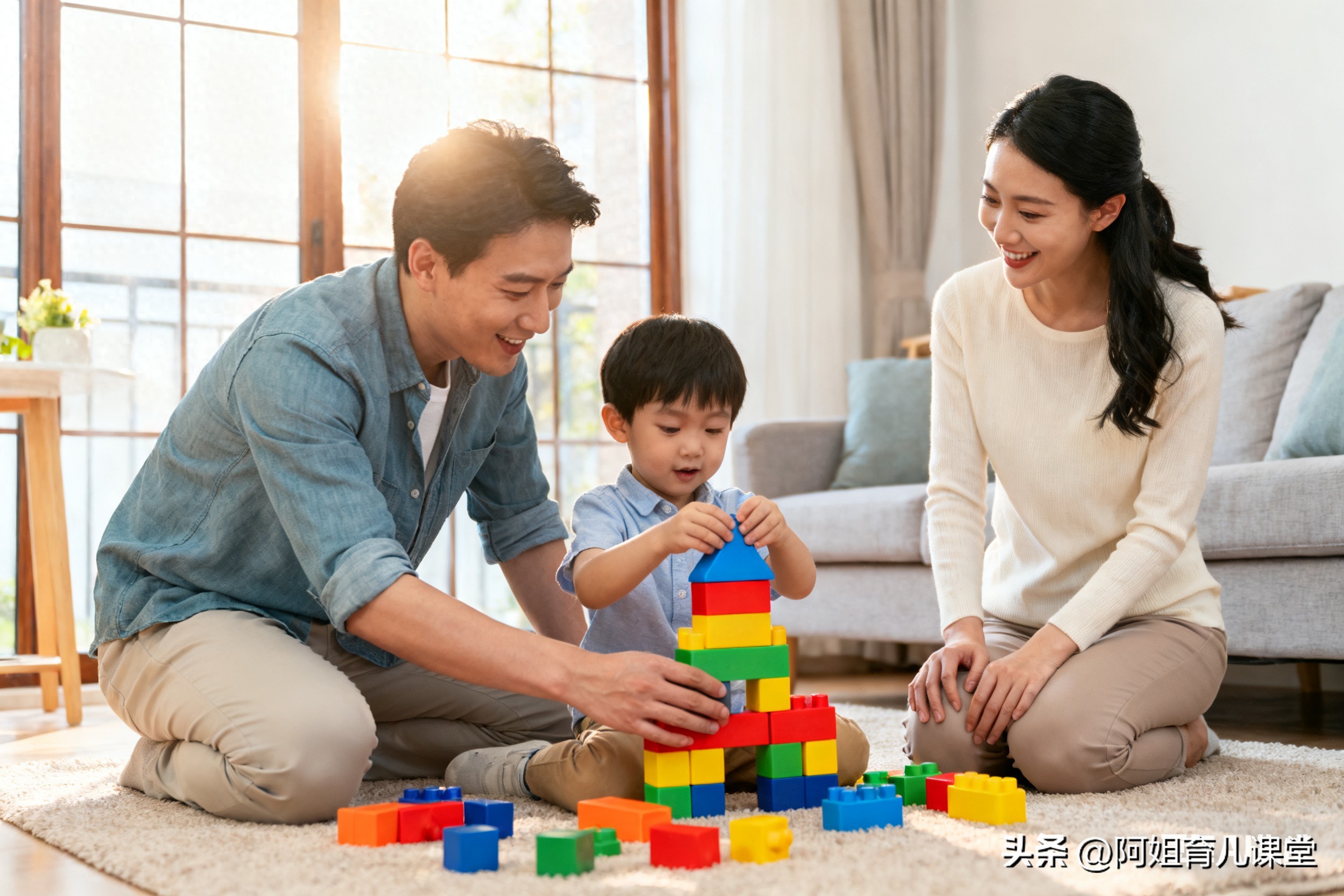 爸妈与1-4岁宝宝多玩这5个游戏，娃大脑智力开发快、专注力超强！