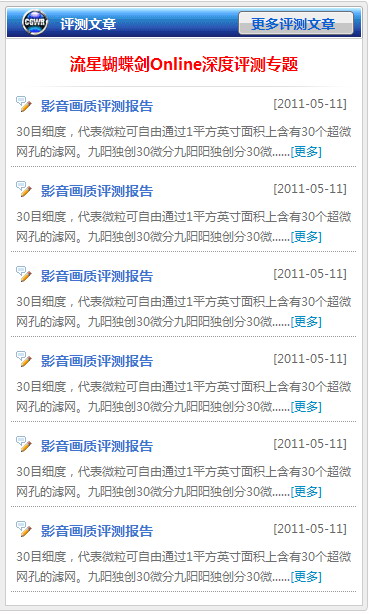评测文章