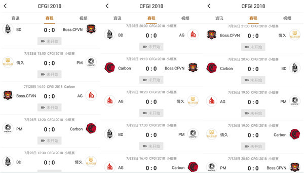 CFGI2018参赛队伍_穿越火线年度影响力_CFGI2018穿越火线国际邀请赛