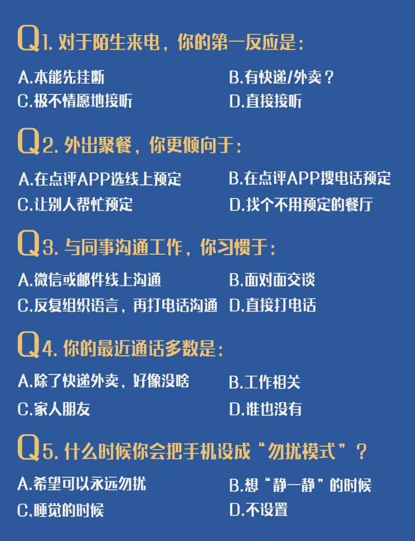 电话恐惧症_90后朋友圈社交礼仪_害怕接电话