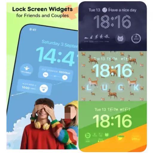 社交软件 in 下载_锁屏小组件社交功能_iOS16小组件趋势