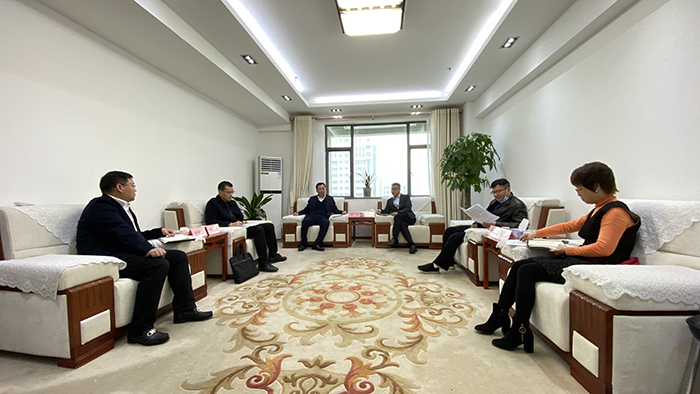市委常委、副市长肖云一行拜访省科技厅