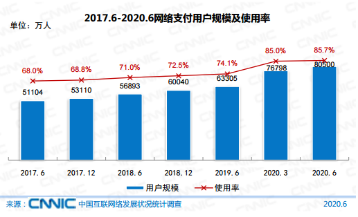 中国网民规模及互联网普及率分析_中国社交网络用户规模_中国互联网信息中心第46次中国互联网络发展状况统计报告