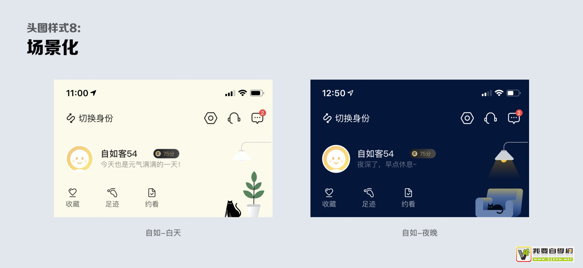 个人中心该怎么画？我总结了这9个方面！