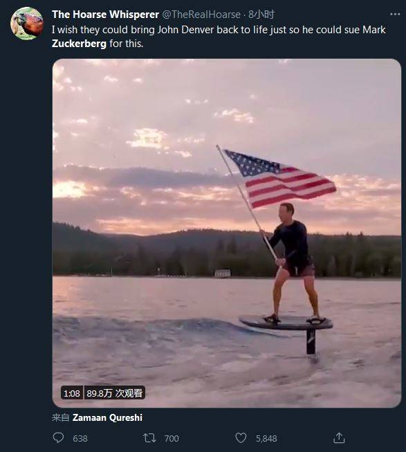 扎克伯格美国独立日视频_扎克伯格的社交媒体_脸书反垄断指控驳回