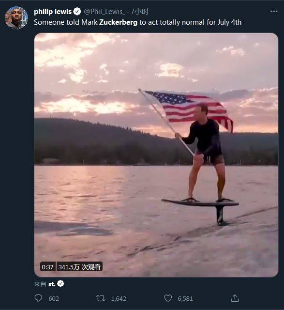 扎克伯格美国独立日视频_脸书反垄断指控驳回_扎克伯格的社交媒体