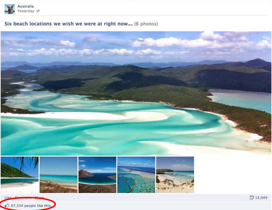 社交营销案例_澳大利亚旅游局Facebook营销案例_Facebook旅游营销策略