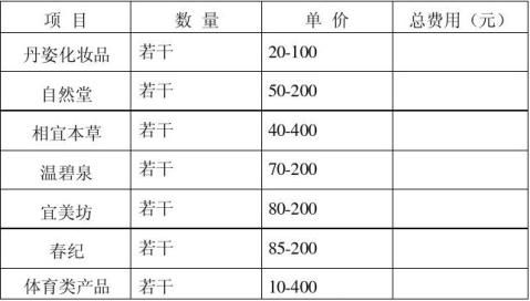 syb创业计划书