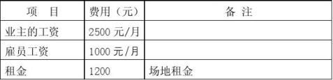 syb创业计划书